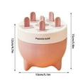 Yishangzhng Popsicle Molds 6 Even Home Large Homemade Ice Cream Molds