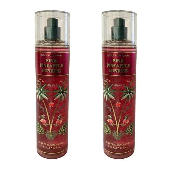 Bath & Body Works Pink Pineapple Sunrise Fragrance Mist Set 8 fl oz