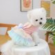 thumbnail image 3 of Vestido de perro con orejas de conejo, falda tutú de tul, vestido para mascotas con orejas de conejo 3D, lindo vestido de conejito para perros y gatos, atuendo para fiestas y vacaciones., 3 of 8