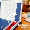 thumbnail image 4 of Playbook’D Four in A Row Board Game, 3D Printed Book Style Game, Decorative Bookshelf Strategy Game, Travel Friendly Tabletop Game, 1 Box of Strategy Books And Board Games, 4 of 9