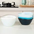 thumbnail image 1 of 6 Piece Ceramic Bowl Set, 5 inch 9 Ounce Cereal Bowl Porcelain Bowl Set for Salad, Dessert, Soup, 1 of 8