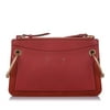 Women Pre-Owned Authenticated Chloe Roy Crossbody Bag Calf Leather Red