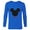 Royal, variant on Mickey Mouse Dad Family - Long Sleeve T-Shirt for Men – Customized-Black
