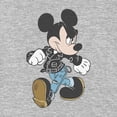 thumbnail image 2 of Mickey Leather Jacket Mens' Grey T-Shirt-Medium, 2 of 2
