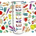 thumbnail image 5 of Teacher Tumbler With Lid And Straw Teacher Life Teacher''S Day Gift Teacher Gifts For Women Teacher Cup Water Bottle Teacher Travel Mugs 20oz Teacher Insulated Skinny Tumbler, 5 of 6