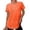 Orange, variant on T Shirt Women Short Sleeve Crew Neck Basic Tees Spring Clothes Fashion Clothing