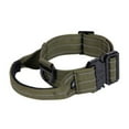 thumbnail image 2 of KY Tactical Dog Collar with Handle Reflective Military Dog Collar for Medium Large Dogs Adjustable Nylon Dog Collars(Armygreen,L), 2 of 20