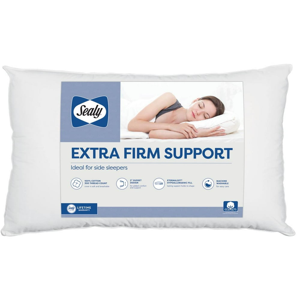 Sealy Extra Firm Support Pillow, King