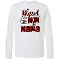 thumbnail image 3 of Inktastic Blessed to Be Called Mom and Nana Long Sleeve T-Shirt, 3 of 5
