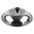 thumbnail image 2 of Cubierta de wok con trípode visible de acero inoxidable, cubierta combinada para verduras, suministros de cocina, 2 of 8