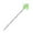 Green, variant on Camping Hiking Screw In Tent Stakes for Ground In Glow Hex Metal Stakes Ground for Camping and Garden,21cm×4cm,Green