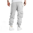 thumbnail image 6 of Fall Trousers for Mens Fashion Joggers Sports Cargo Gym Long Boys Jeans Pants,Grey,34, 6 of 6