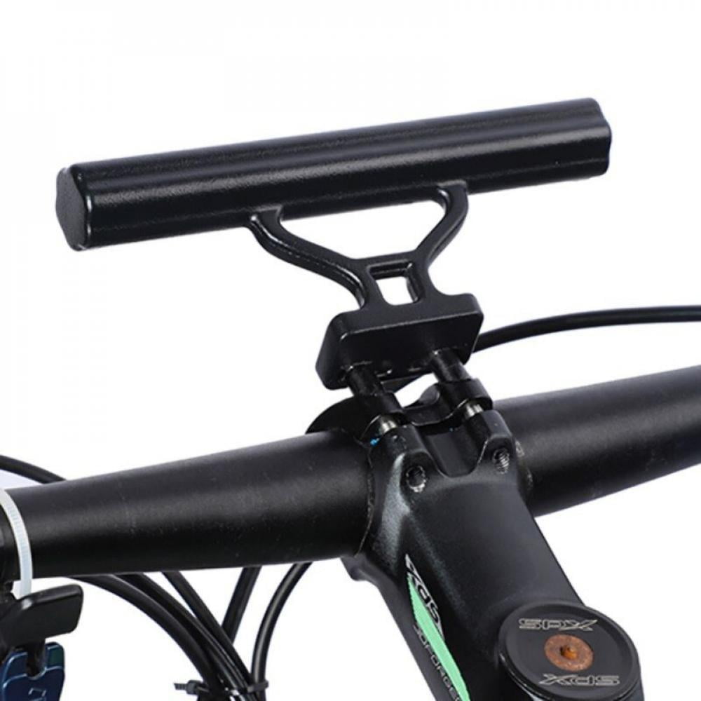 Bicycle Bike Handlebar Extension Flashlight LED Phone Holder Extender Mount 15cm 