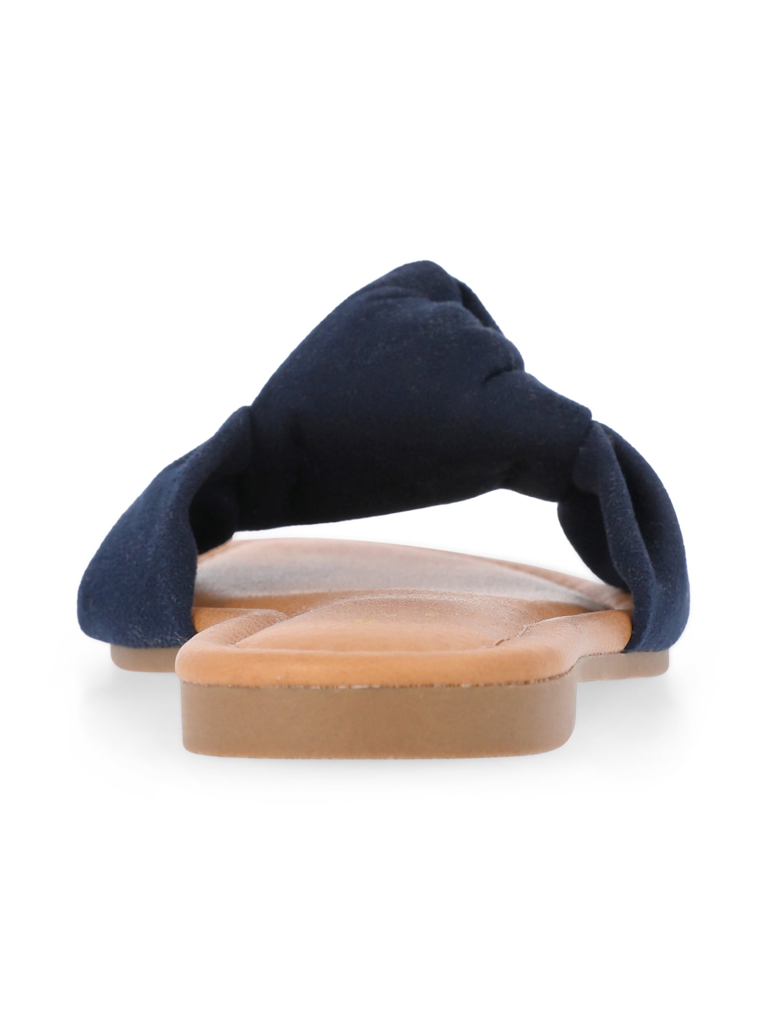 Time and Tru Women's Knot Slide Sandals