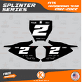 thumbnail image 3 of Kalair GFX Graphics Kit for Husqvarna TC50 (2019-2023) Splinter Series, 3 of 5