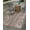 Brown, variant on Unique Loom Outdoor Bohemian Collection Area Rug - Anthro (2' 7" x 12' Runner Gray/Ivory)