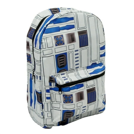 STAR WARS R2D2 Droid Allover Sublimated Laptop Backpack