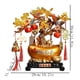 thumbnail image 2 of Árbol de dinero de cristal Feng Shui con lingote de oro, adorno de escritorio for el hogar y la oficina., 2 of 4