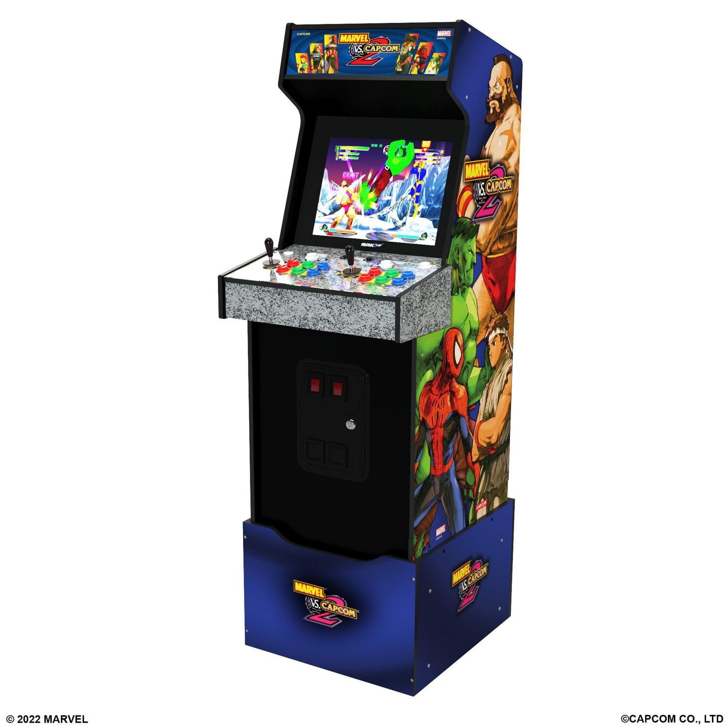 その他 CAPCOM  ARCADE Arcade1Up Marvel Vs. Capcom 2 Arcade Machine w/ Wifi, Lit Marquee