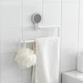thumbnail image 2 of Bathroom Towel Paper Roll Rack Vacuum Suction Cup Kitchen shelf Holder Stand, 2 of 11