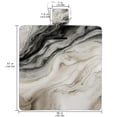 thumbnail image 2 of Marble Canvas Outdoor Picnic Mat - Large Size for Family Use - Durable and Easy to Clean - Ideal for Outdoor Activities and Travel - Foldable and Lightweight Design, 2 of 6