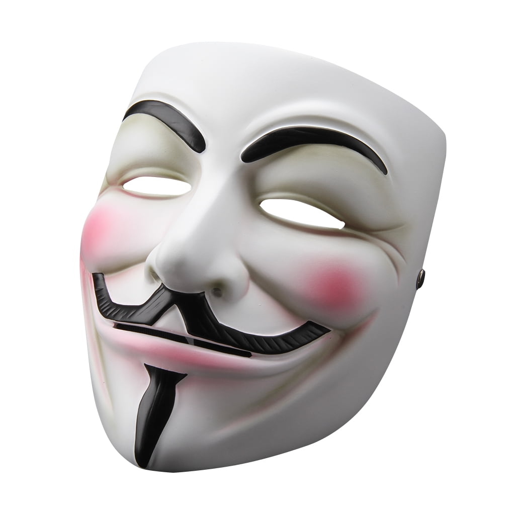 V for Vendetta Mask Anonymous Guy Fawkes Fancy Dress Fancy Costume Cosplay HOT