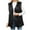 Black#womens fluffy coat with hood, variant on 2024 Packable Down Vest Womens Long Coats for Women Down Vest Sleeveless Hooded Jacket Plus Size Winter Warm Slim Zipper Coats Outdoor Puffer Quilted Vest