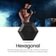 thumbnail image 5 of Juego de Mancuernas Hexagonales de 10/15/20/25 lb, 2 Pesas de Hierro Fundido con Recubrimiento de Neopreno, Agarre Antideslizante, Entrenamiento en Casa o Gimnasio, Uso Profesional (10, Libras), 5 of 7