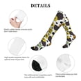 thumbnail image 5 of Rateoe Sunflowers Country Compression Socks for Women and Men 20-30mmHg-Circulation Support Socks Knee High Nurse Pregnant Running Medical and Travel Athletic, 5 of 7