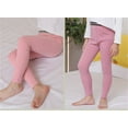 thumbnail image 5 of AWZXDE Children Warm Pants for Boys and Girls, Cool Weather Seamless Base Layer Big Kids Underwear Tights Pink,3-4 Years, 5 of 7