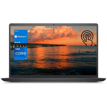 Dell Inspiron 3520 Daily Traditional Laptop, 15.6" FHD Touchscreen, Intel Core i7-1255U, 32GB RAM, 1TB SSD, Numeric KP, HDMI, Wi-Fi, Windows 11 Home, Black