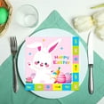 thumbnail image 3 of Darzheoy 20 Pieces Easter Napkins Easter Dinner Napkins Disposable Easter Paper Napkins Bunny Cocktail Napkins for Dinner Bathroom Holiday Party Decorations Supplies, 3 of 6