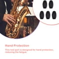 thumbnail image 3 of yingyy 5 Pieces Saxophone Palm Key Riser Protective Cover Black Color Fingers Rest 1Set, 3 of 6