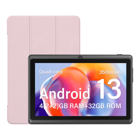 Android 15 Tablet, 7 inch Tablets 8GB RAM+32GB ROM Computer Tablet