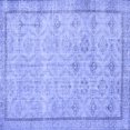thumbnail image 1 of Ahgly Company Indoor Square Persian Blue Traditional Area Rugs, 7' Square, 1 of 4
