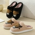 thumbnail image 5 of Gaexia Women's Slippers Couples Comfortable Home Cute Cartoon Bull Horse Winter Thick Sole Warm Indoor Outdoor Non- Soft, 5 of 5