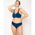 thumbnail image 6 of Cotton Luxe Unlined Wireless Bra - Blue Sapphire, 6 of 7