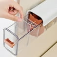thumbnail image 3 of Punch-Free Multi-Functional Storage Box Clear Wall Mounted Drawer Organizer  Hanging Storage Box  Underwear Socks Seasoning Storage Box for Closet Kitchen, 3 of 10