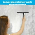 thumbnail image 2 of DNZPFU Silicone Shower Squeegee for Glass Doors,Mirror & Window ,Tile Scrubber Cleaner | With Hook, 2 of 7