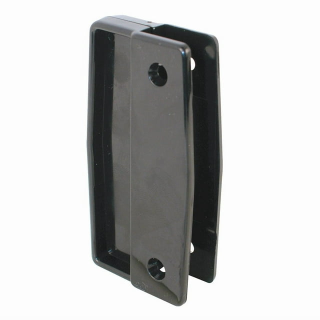 Puerta corredera Prime-Line de plástico negra para exteriores (paquete de 2)
