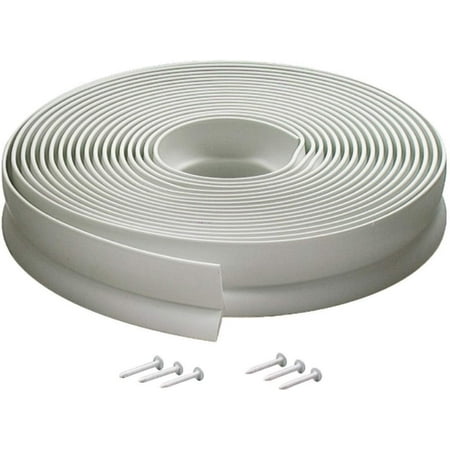 

M-D Building Products Available 3822 Vinyl Garage Door Top and Sides Seal 30 Feet White