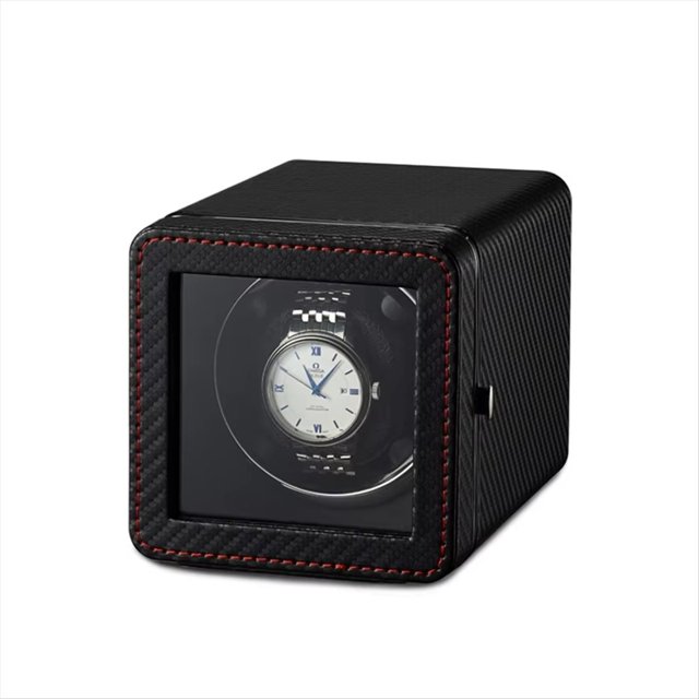 Caja Organizadora de Relojes con Bobinadora Vertical, Rotadora Automática, Enrolladora Individual, Exhibidora de Relojes Mecánicos, Cajas Organizadoras A