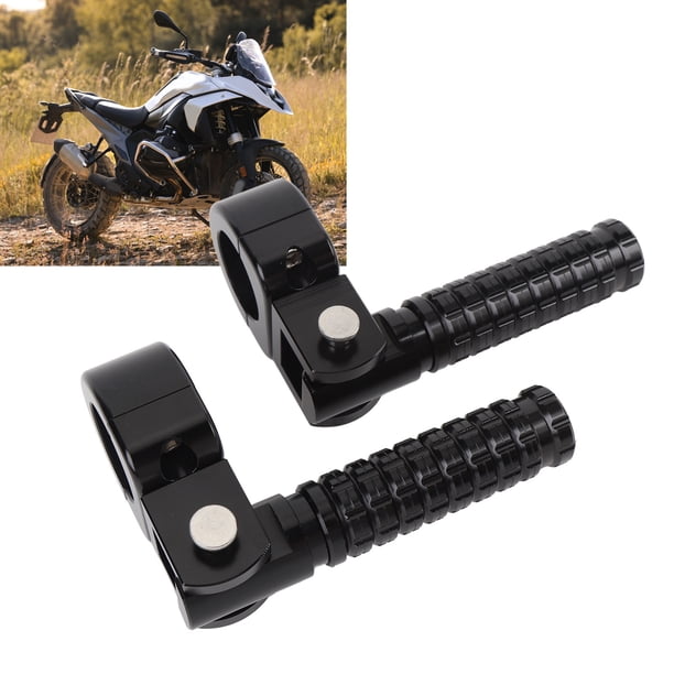Reposapiés Para Motocicleta, Reposapiés Para Motocicleta, Aspecto Elegante, Agarre Mejorado Versátil, aleación De Aluminio Para Motocicleta Con Parachoques De 1 Pulgada, 1,06