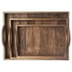 thumbnail image 5 of Rectangular mango wood serving tray with handles, 5 of 5