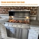 thumbnail image 5 of Perilla Cromada para Válvula de Control, Apta para Válvula de Control con Diseño de Vástago en Forma de D, Estufa, Horno, Plancha, Asador A Carbón, 5 of 5