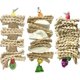 thumbnail image 1 of 3 Pack Parrot Toys Chewing Bird Toy Cuttle Bone Beak Grinding Cage Hanging Bell Toys for African Greys Amazon Conure Eclectus Budgies Parakeet Cockatiel Sincero Producto electrónico, 1 of 6