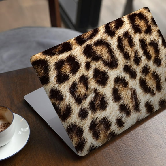 DesignSkinz Leopard Furry Animal Hide Full-Body Skin Decal Wrap Cover for MacBook 12" Retina (A1534)