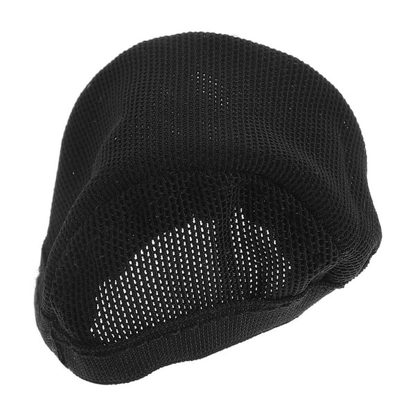 Toyvian Adjustable Wig Cap Doll Wig Mesh Cap Black Fabric for Play