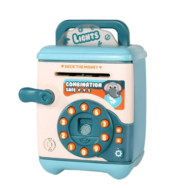 Alcancía electrónica para niños, cajero automático educativo, tarro de ahorro, olla de dinero creativa, juguete
