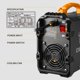thumbnail image 4 of Soldadora DEKOPRO Stick 160A Arc/Lift TIG 2 en 1 110 V/220 V, 4 of 6